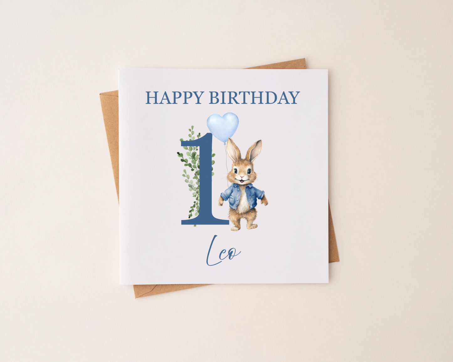 Personalised Happy Birthday Card