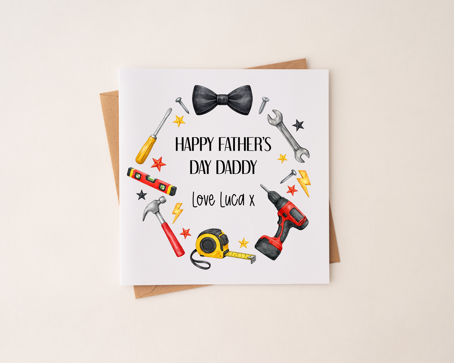 Personalised Father's Day Card