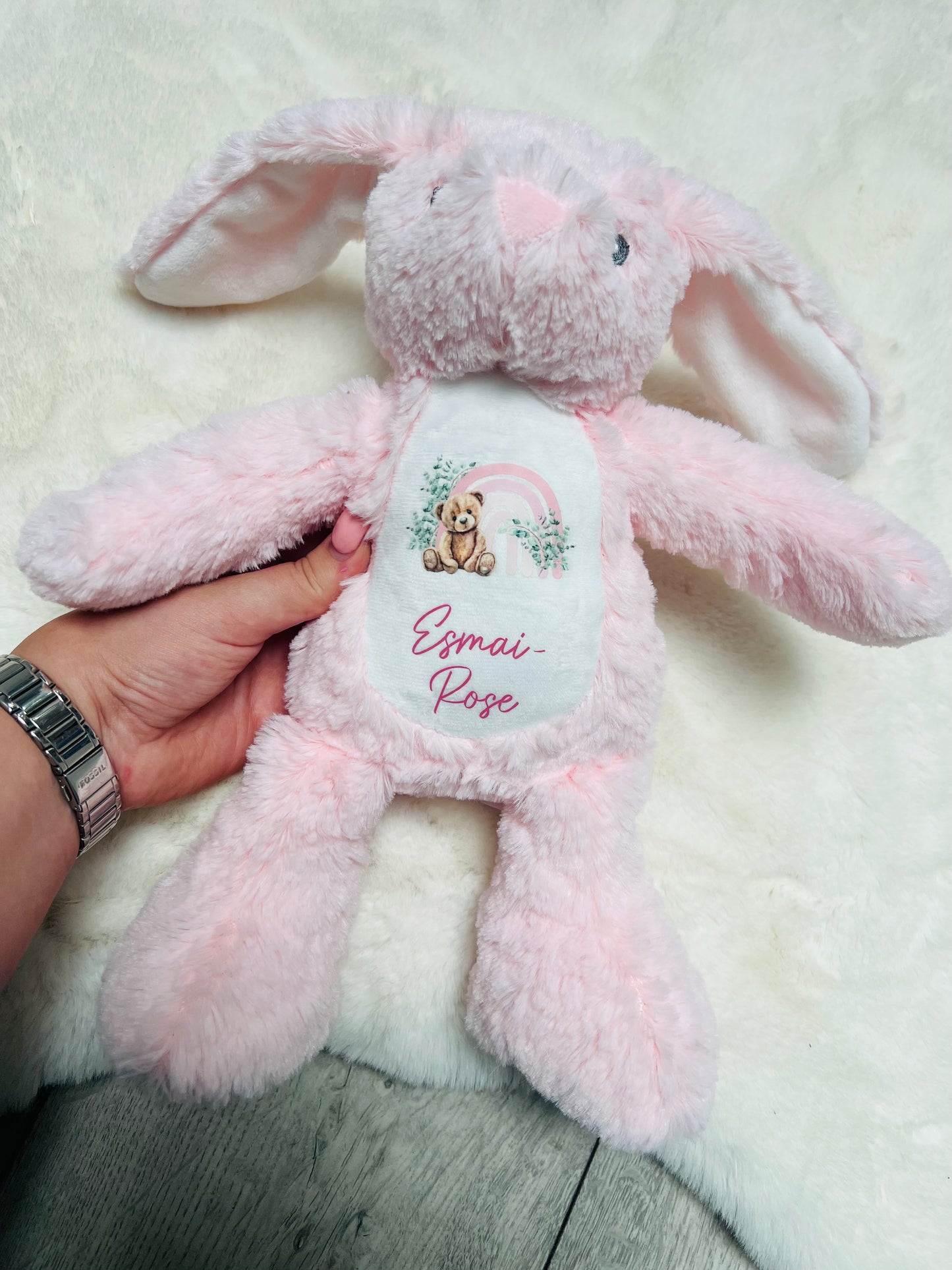 Personalised Rainbow Plush