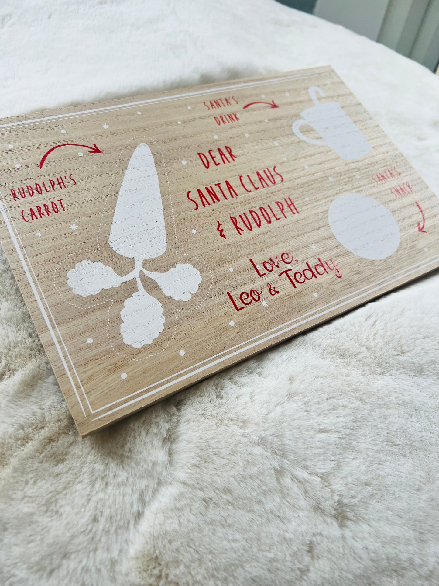 Personalised Santa Board