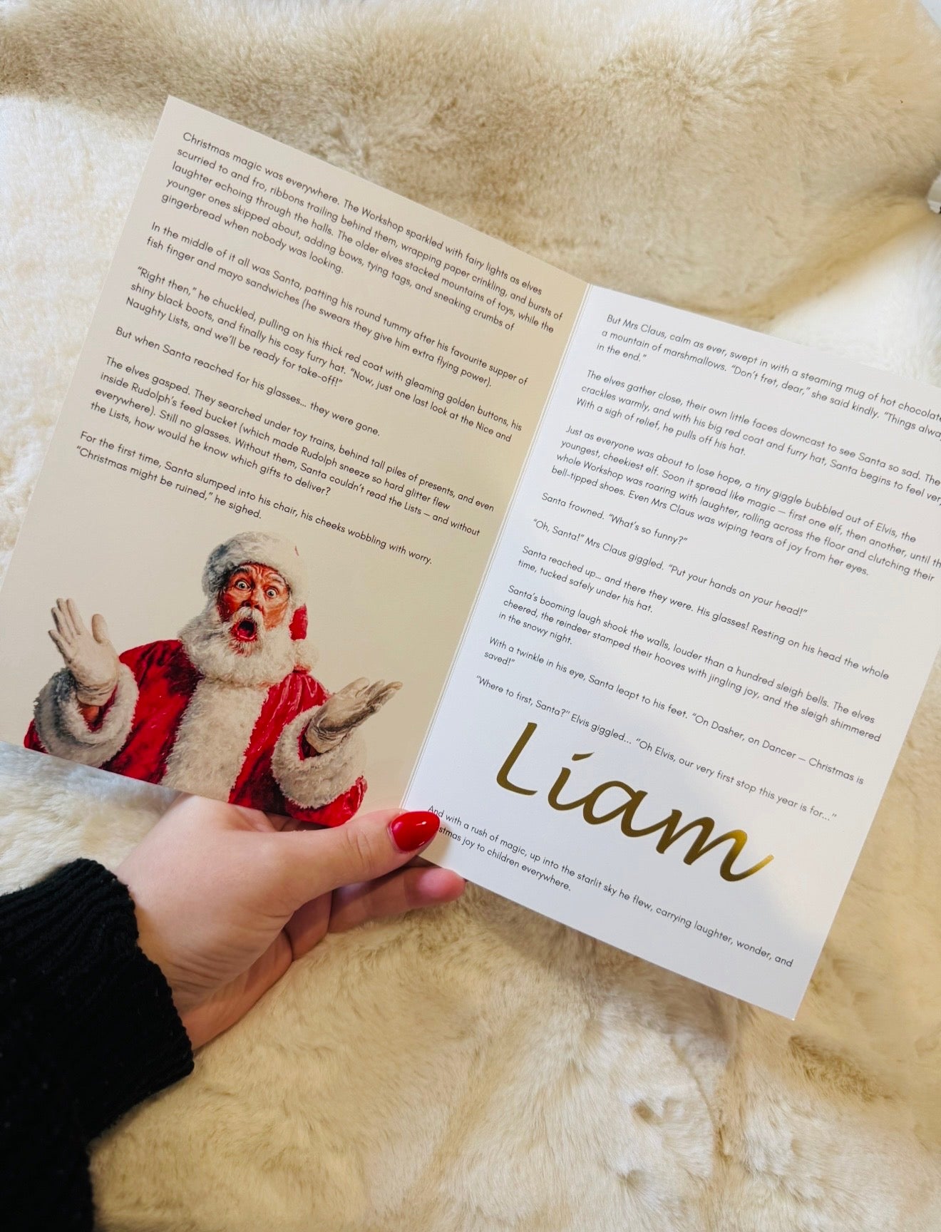 Personalised Christmas Story Booklet