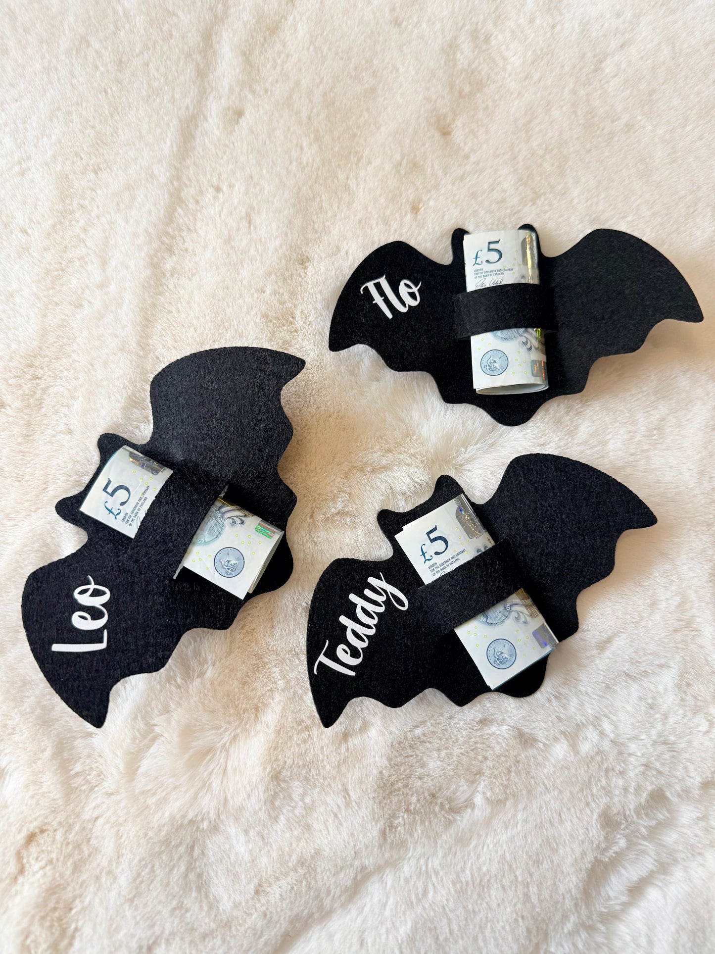 Personalised Halloween Money Holder