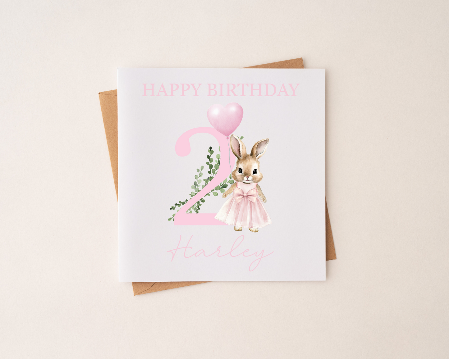 Personalised Happy Birthday Card