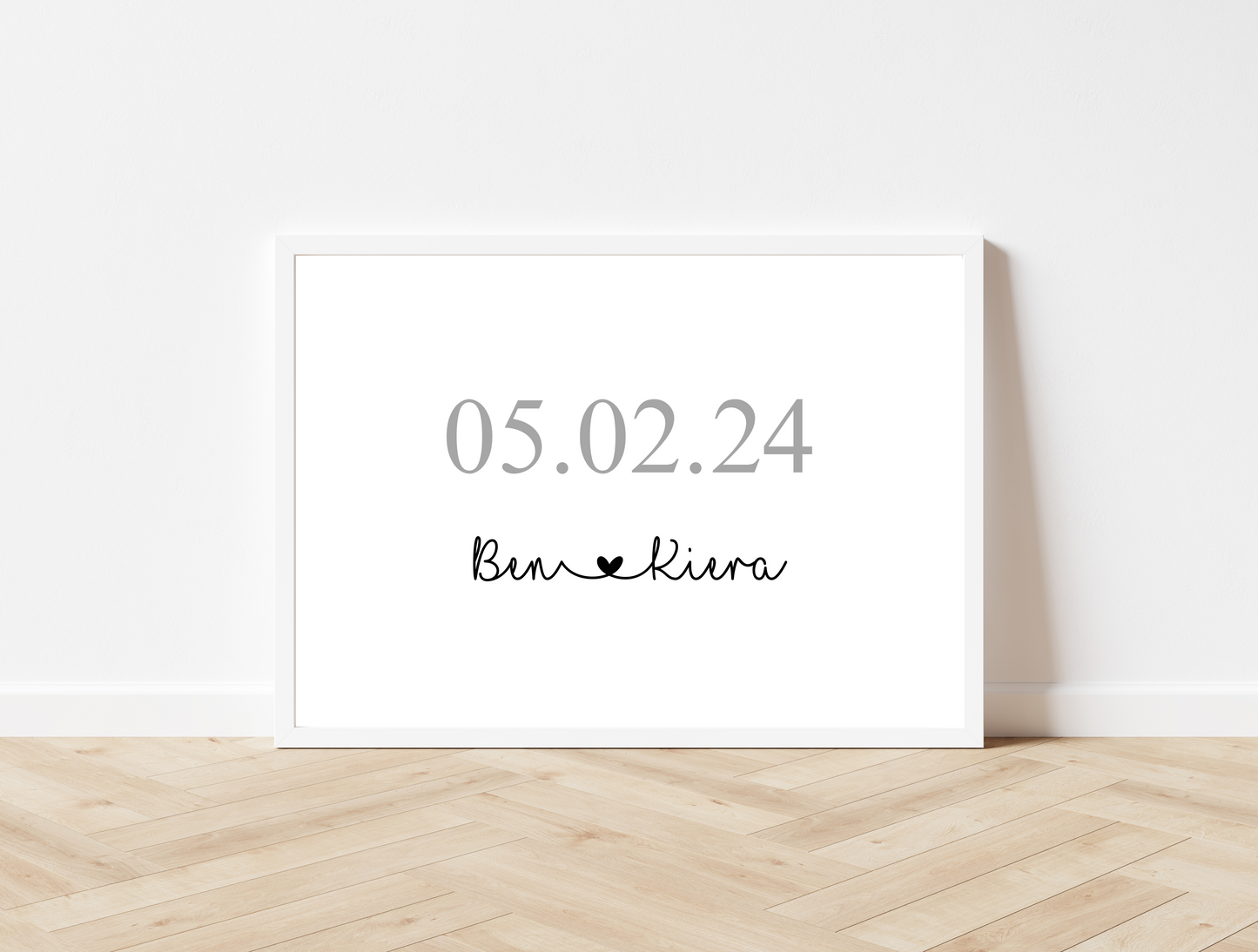 Personalised Anniversary Print