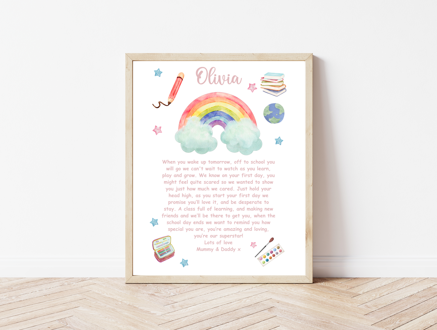 Personalised School Print