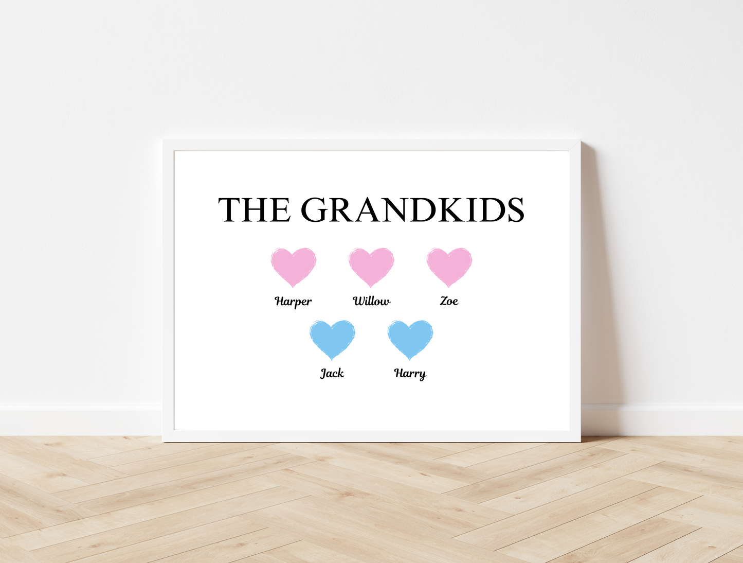Personalised Grandkids Print
