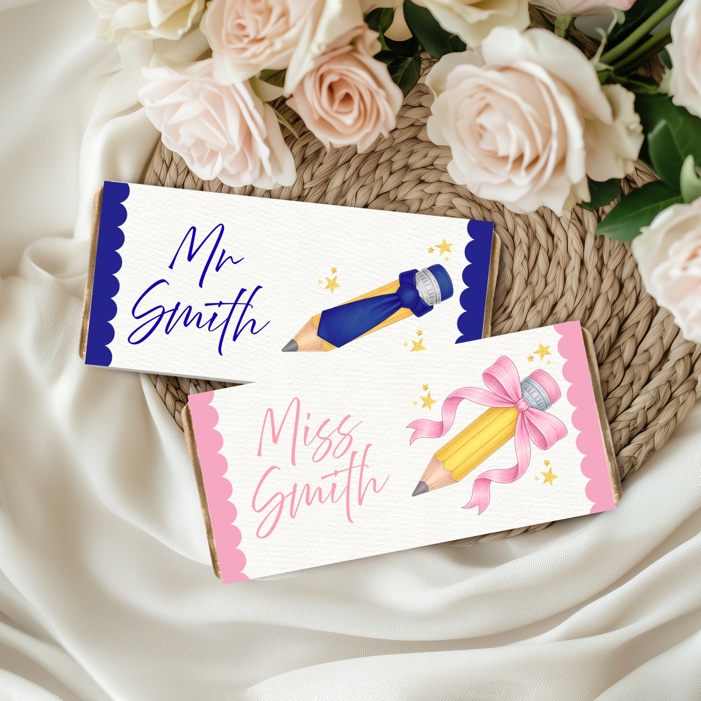 Personalised Teacher Chocolate Wrapper