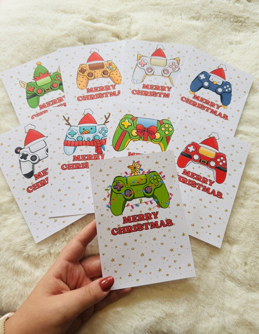 Christmas Gamer Gift Card Holder(Pack of 5)