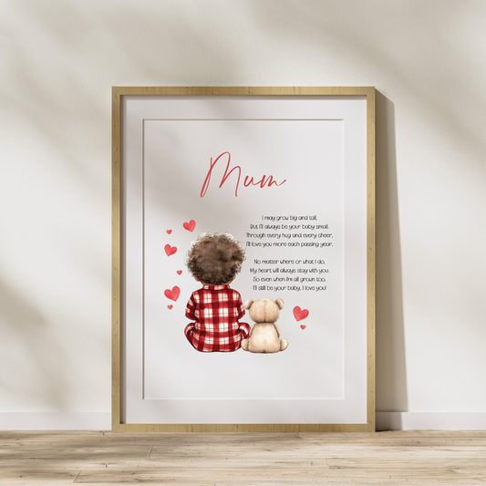 Personalised Mum Print