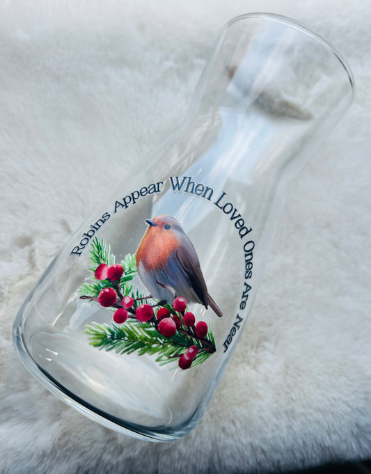Robins Appear Vase