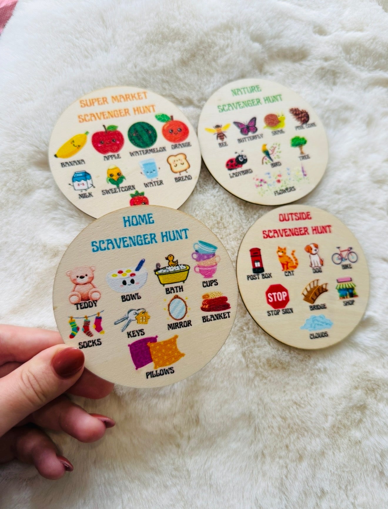 Scavenger Hunt Discs