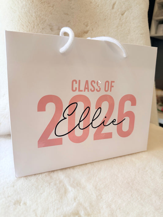Personalised Class Of Gift Bag