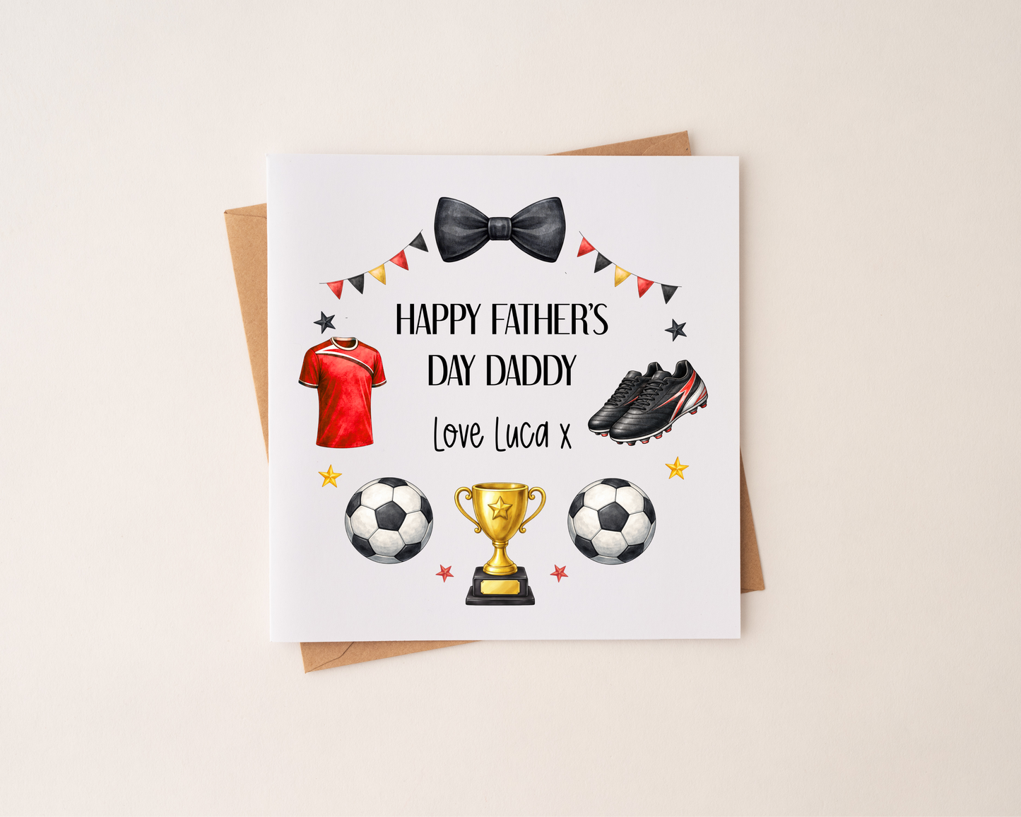 Personalised Father's Day Card