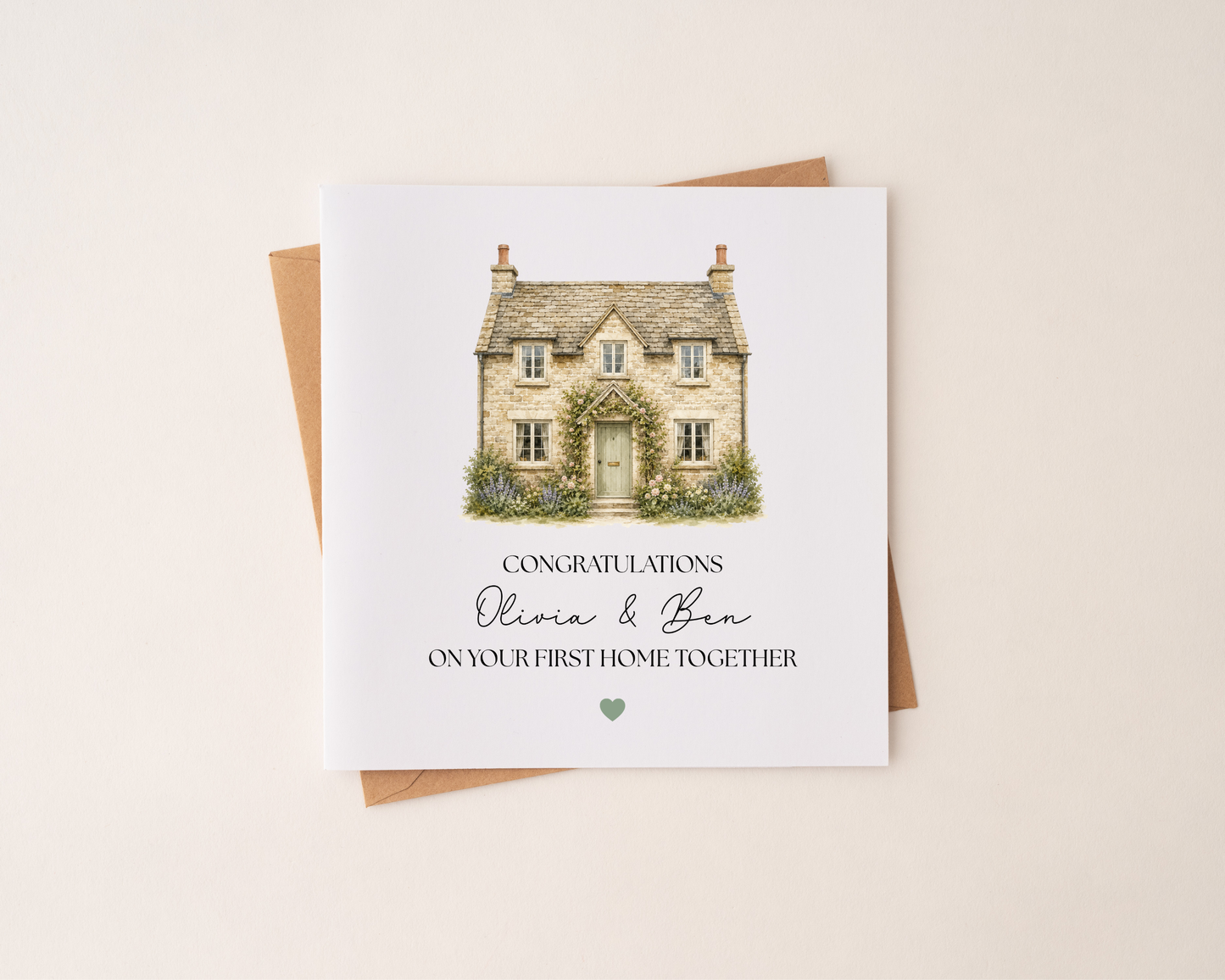 Personalised First Home Card