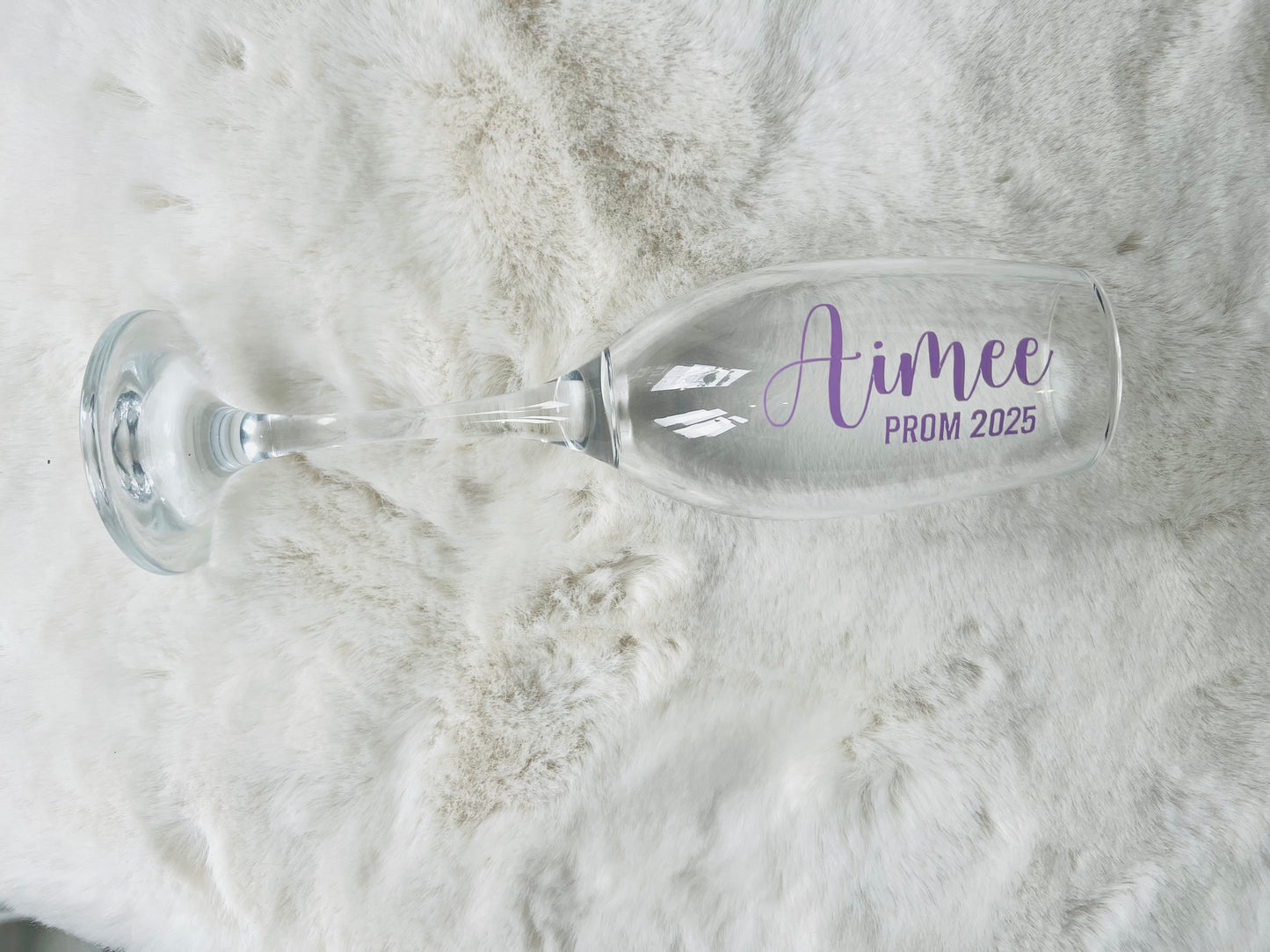 Personalised Prom Glass