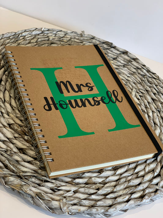 Personalised Notebook