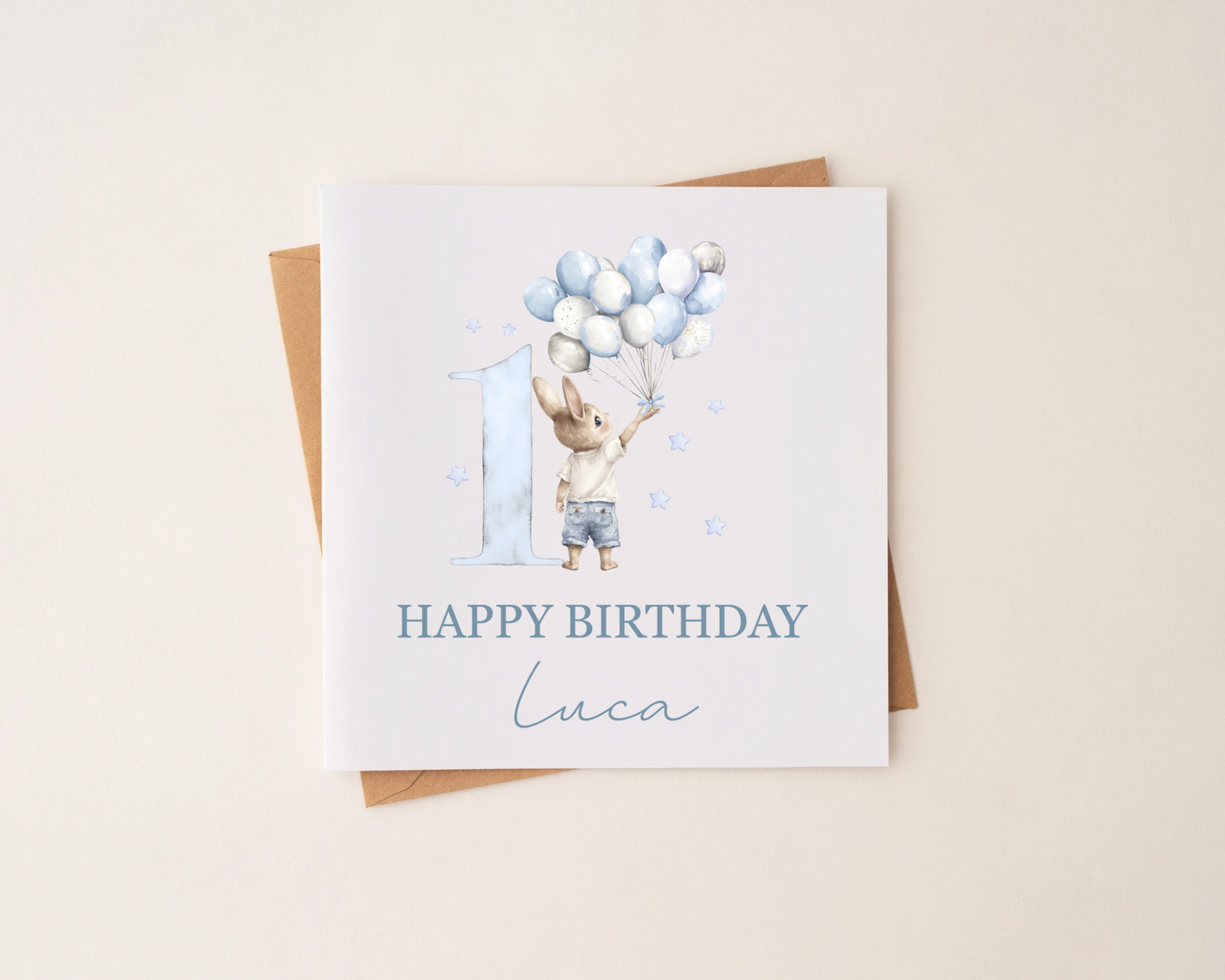Personalised Happy Birthday Card