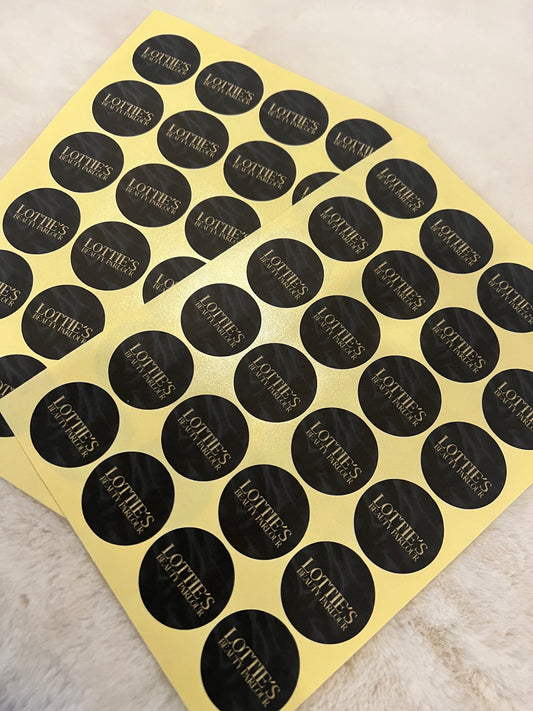 Custom Logo Stickers