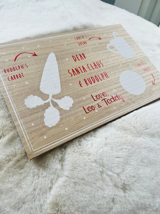 Personalised Santa Board