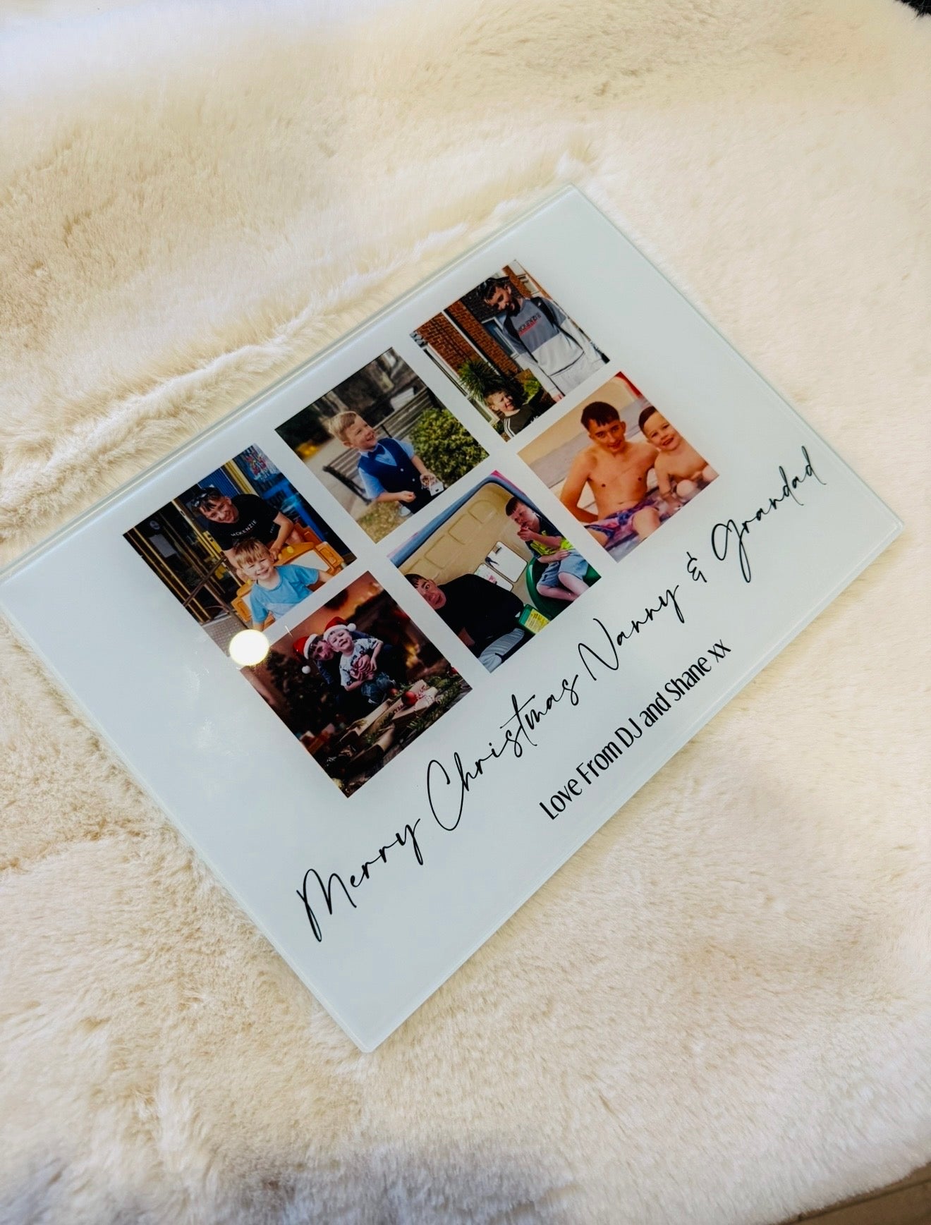 Personalised Merry Christmas Chopping Board 🎄