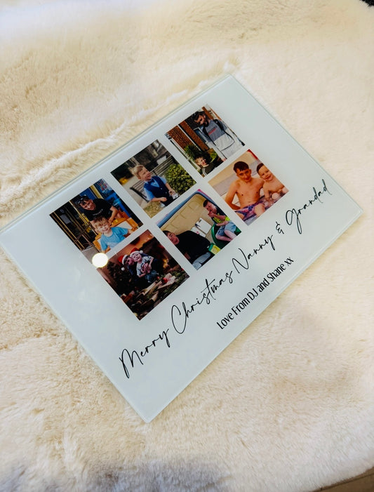 Personalised Merry Christmas Chopping Board 🎄