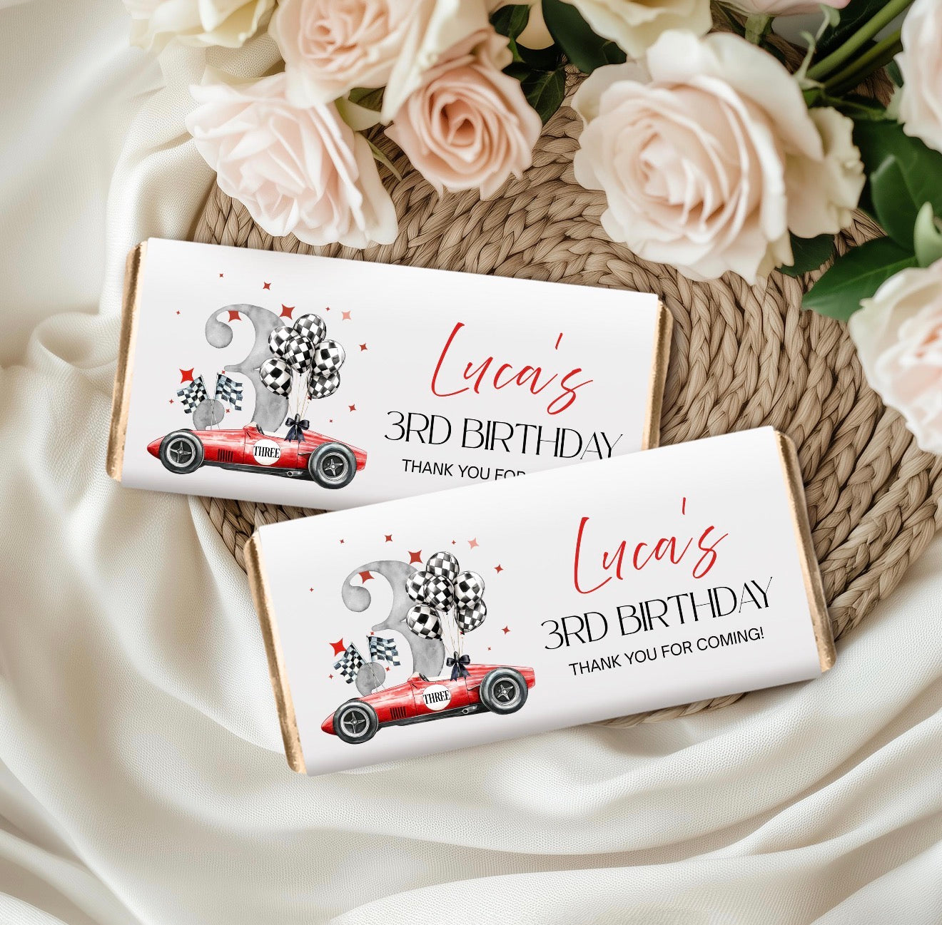 Personalised Birthday Chocolate Wrapper