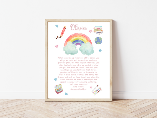 Personalised School Print