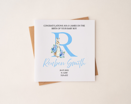 Personalised Congratulations Card
